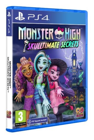 Monster High Skulltimate Secrets PS4 Front Cover