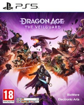 Dragon Age The Veilguard PS5 Front Cover