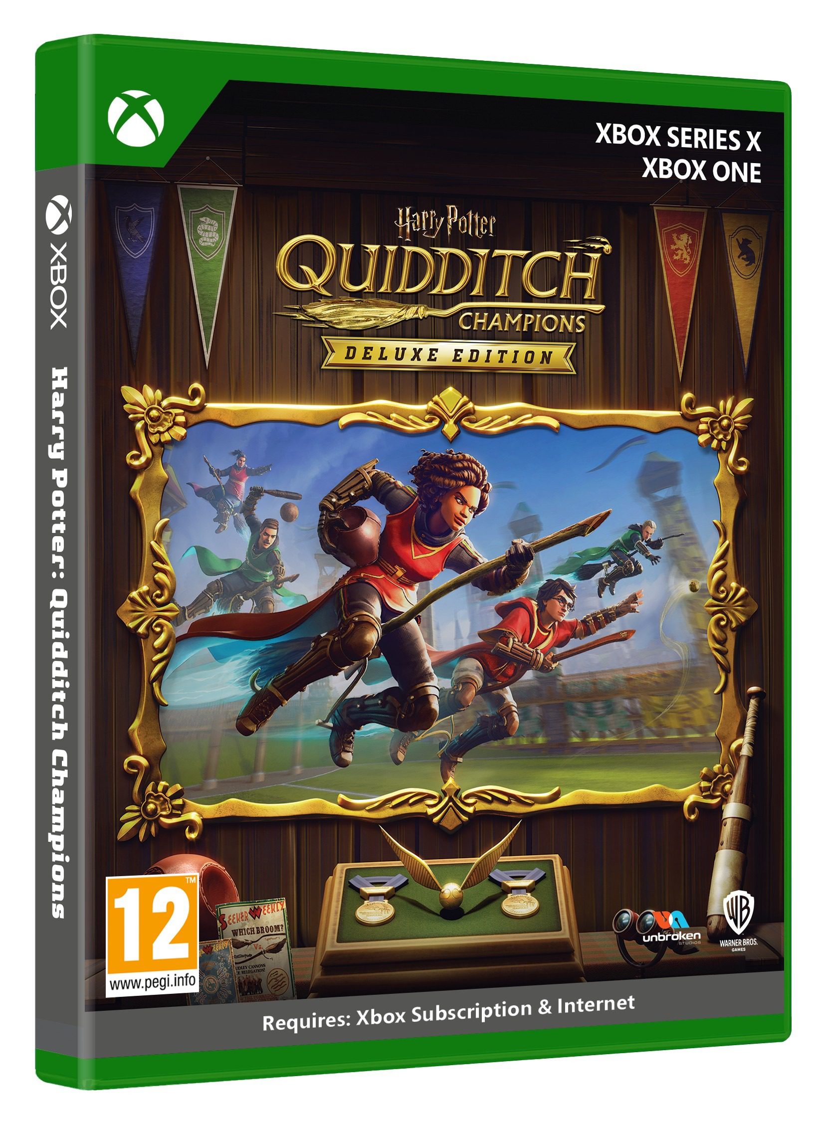 Harry Potter: Quidditch Champions Deluxe Edition Xbox Series X / Xbox One Front Cover