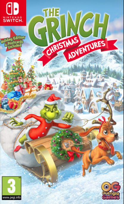 The Grinch Christmas Adventures Switch Front Cover