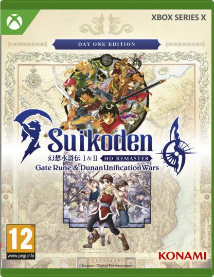 Suikoden I&II HD Remaster: Day 1 Edition Xbox Series X Front Cover