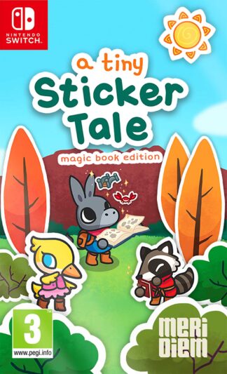 A Tiny Sticker Tale Magic Book Edition Nintendo Switch Front Cover