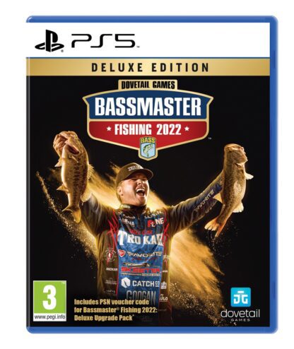 Bassmaster Fishing 2022 Deluxe PS5 Front Cover