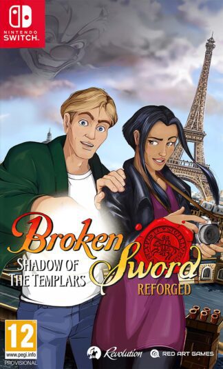 Broken Sword - Shadow of the Templars: Reforged Switch Front Cover