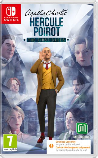 Agatha Christie Hercule Poirot: The First Cases Switch Front Cover