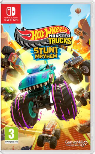 Hot Wheels Monster Trucks: Stunt Mayhem Switch Front Cover