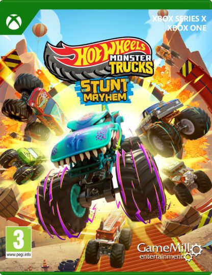 Hot Wheels Monster Trucks: Stunt Mayhem Xbox Series X / Xbox One Front Cover