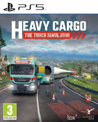 Heavy Cargo: The Truck Simulator PS5 Front Cover