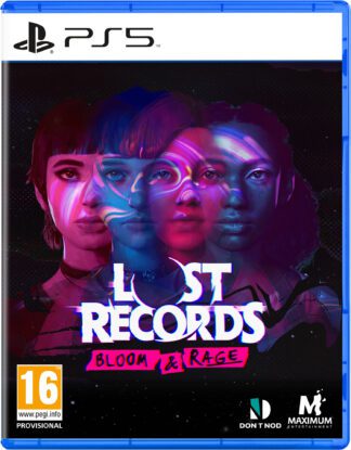 Lost Records Bloom and Rage PS5 Front Cover