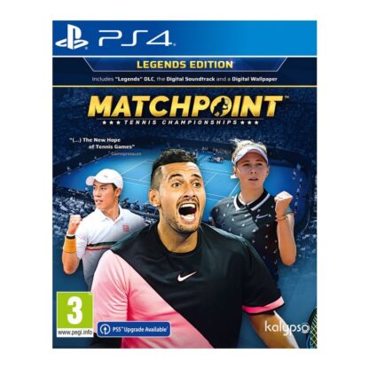 Matchpoint Tennis Championships Legends Edition PS4 Front Cover