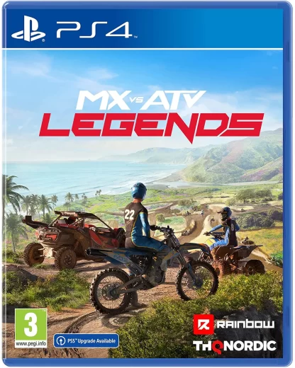 MX vs ATV Legends PS4 Front Cover