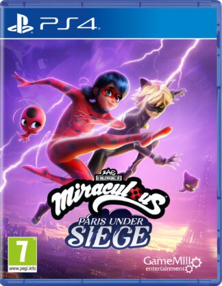 Miraculous: Paris Under Siege PS4 Front Cover