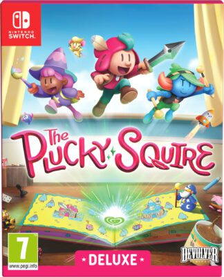 The Plucky Squire Devolver Deluxe Switch Front Cover