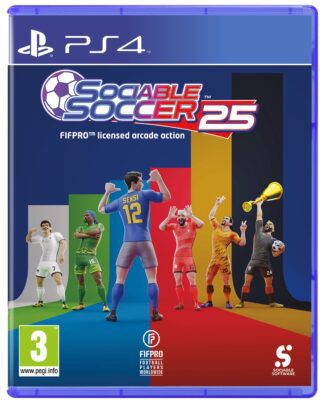 Sociable Soccer 25 PS4 Front Cover