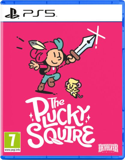 The Plucky Squire PS5 Front Cover