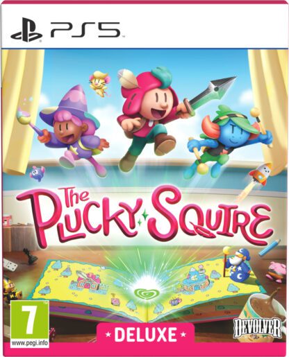 The Plucky Squire Devolver Deluxe PS5 Front Cover