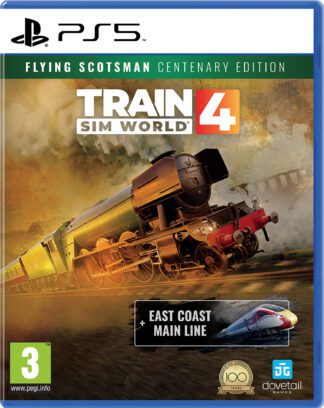 Train Sim World 4 Flying Scotsman Centenary Edition PS5 Front Cover