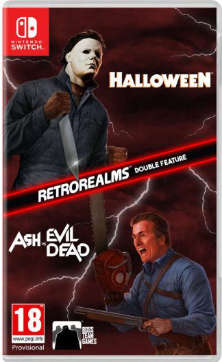 Halloween and Ash vs Evil Dead RetroRealms Double Feature Switch Front Cover