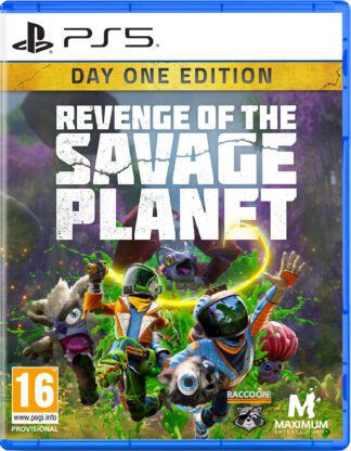 Revenge of the Savage Planet - Day One Edition PS5 Front Cover