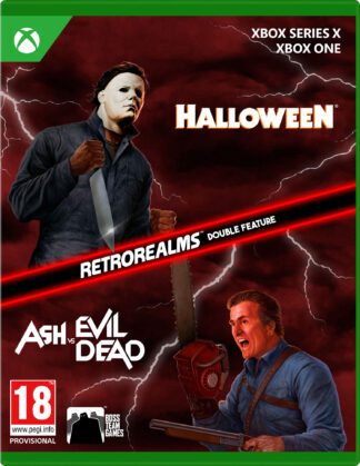 Halloween and Ash vs Evil Dead RetroRealms Double Feature Xbox Series X / Xbox One Front Cover