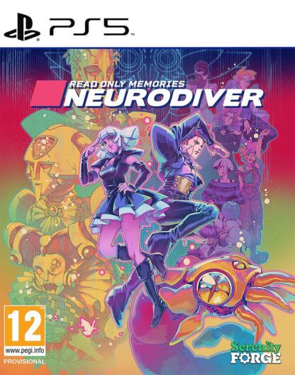 Read Only Memories Neurodiver PS5 Front Cover