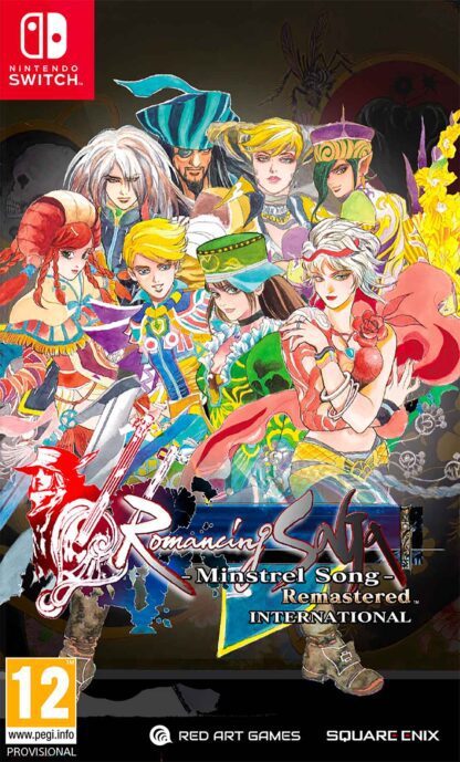 Romancing SaGa - Minstrel Song - Remastered International Switch Front Cover