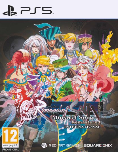 Romancing SaGa - Minstrel Song - Remastered International PS5 Front Cover