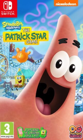 Spongebob Squarepants: The Patrick Star Game Nintendo Switch Front Cover