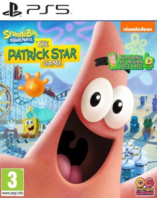 Spongebob Squarepants: The Patrick Star Game PS5 Front Cover