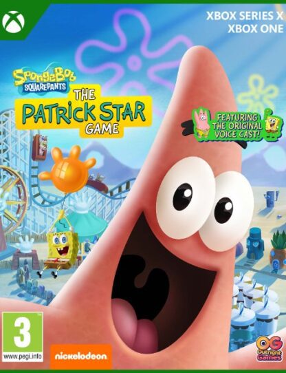 Spongebob Squarepants: The Patrick Star Game Xbox Series X / Xbox One Front Cover