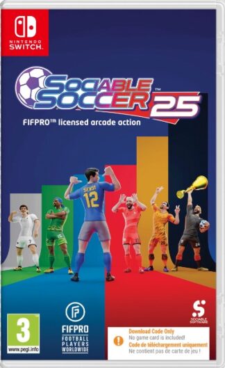 Sociable Soccer 25 Switch Front Cover