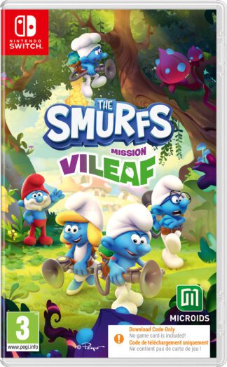 The Smurfs: Mission ViLeaf Switch Front Cover