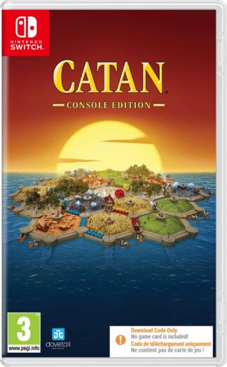 Catan Console Edition Nintendo Switch Front Cover