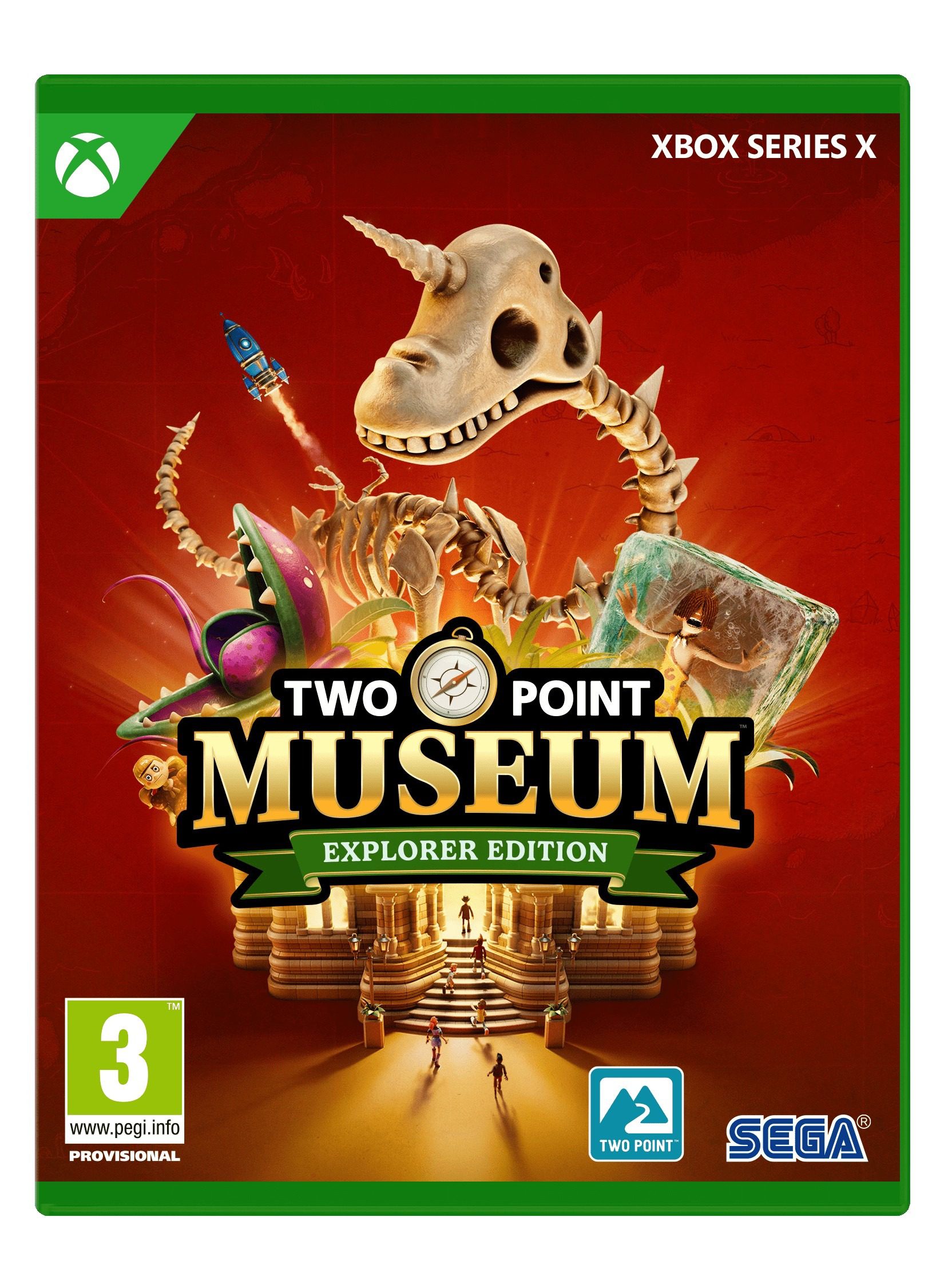 Two Point Museum Explorer Edition Xbox Series X Front Cover