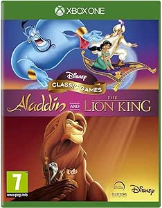 Aladdin and The Lion King Xbox One Front Cover