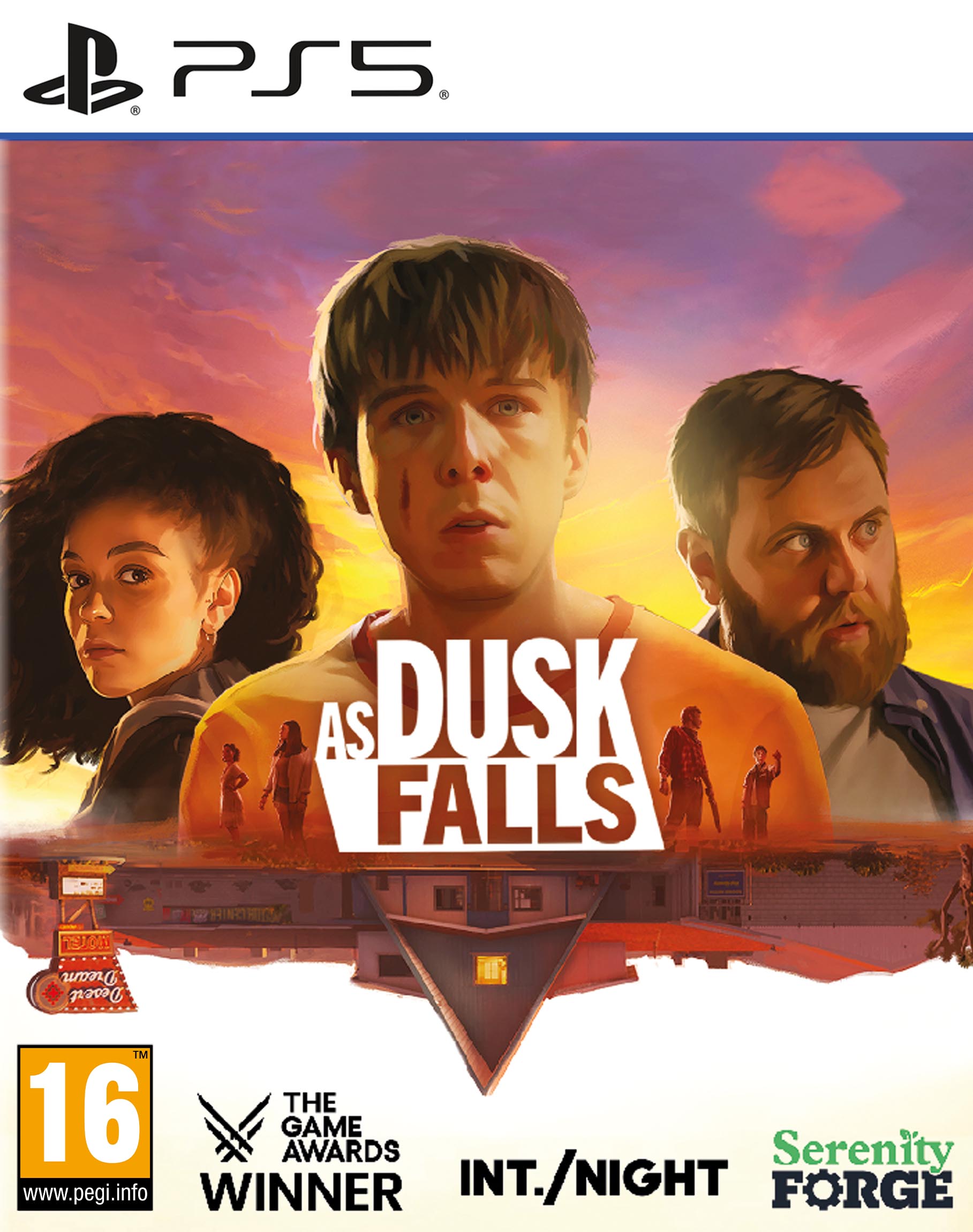 As Dusk Falls PS5 Front Cover