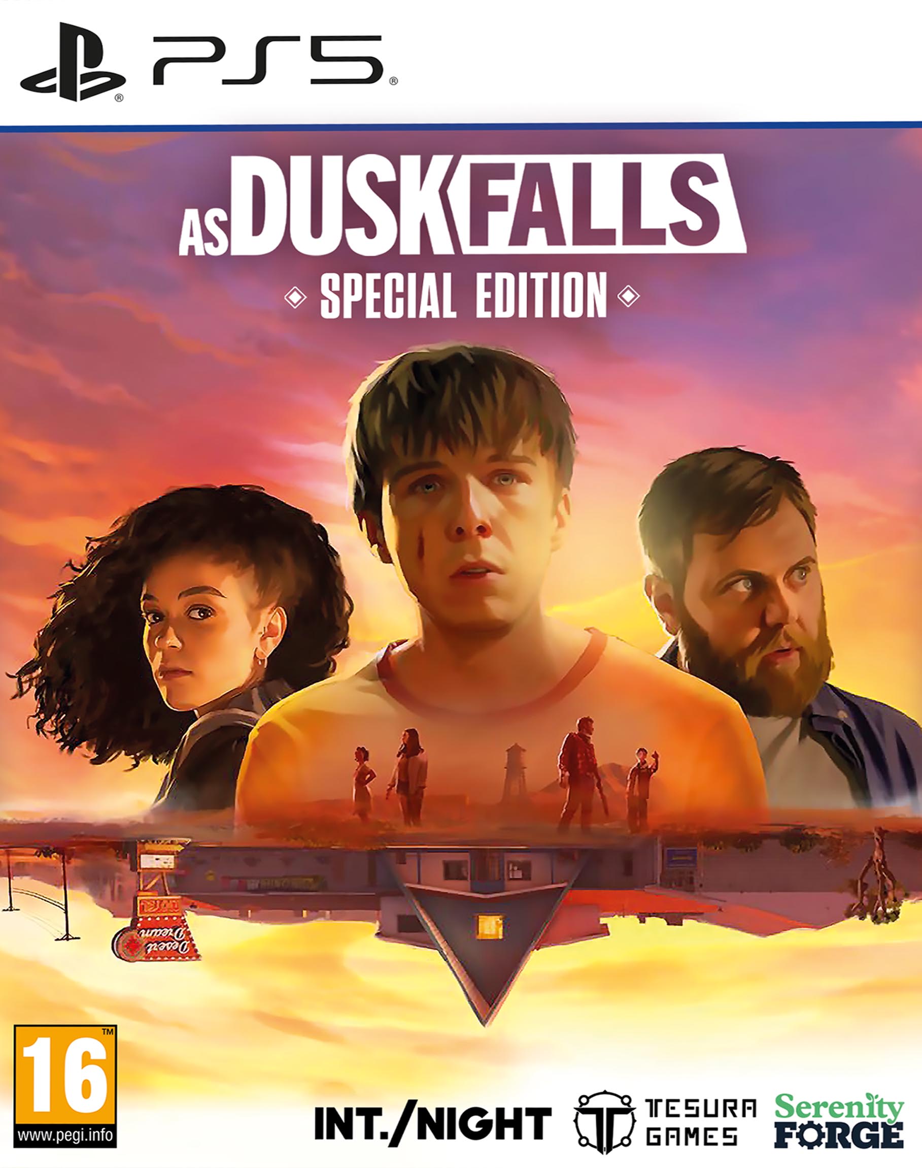 As Dusk Falls Special Edition PS5 Front Cover