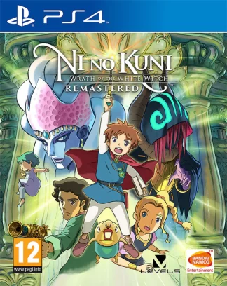 Ni No Kuni Wrath of the White Witch Remastered PS4 Front Cover