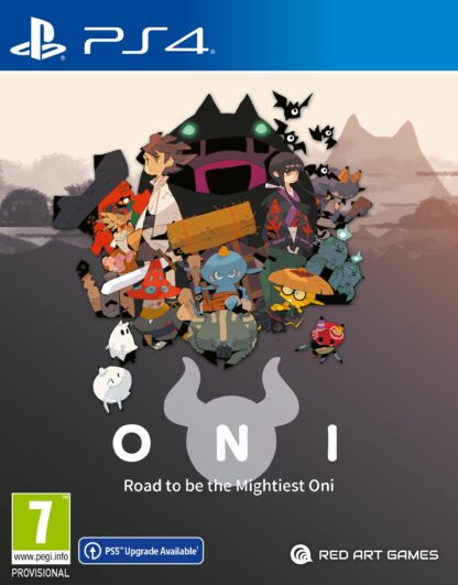 Oni Road to be the Mightiest Oni PS4 Front Cover