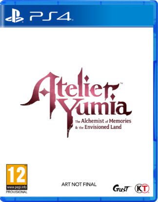 Atelier Yumia: The Alchemist of Memories & the Envisioned Land PS4 Front Cover