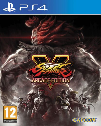 Street Fighter V Arcade Edition PS4 Front Cover