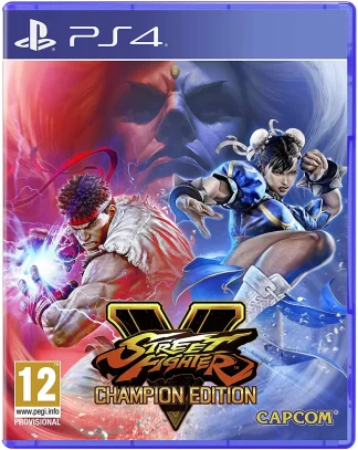 Street Fighter V Champion Edition PS4 Front Cover