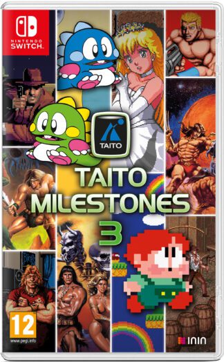 Taito Milestones 3 Switch Front Cover