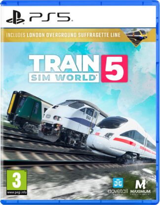 Train Sim World 5 PS5 Front Cover