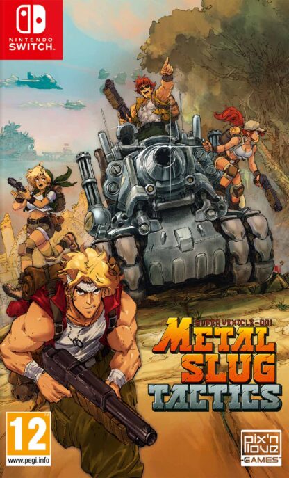 Metal Slug Tactics Switch Front Cover