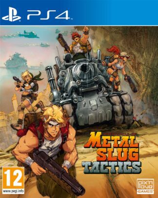 Metal Slug Tactics PS4 Front Cover