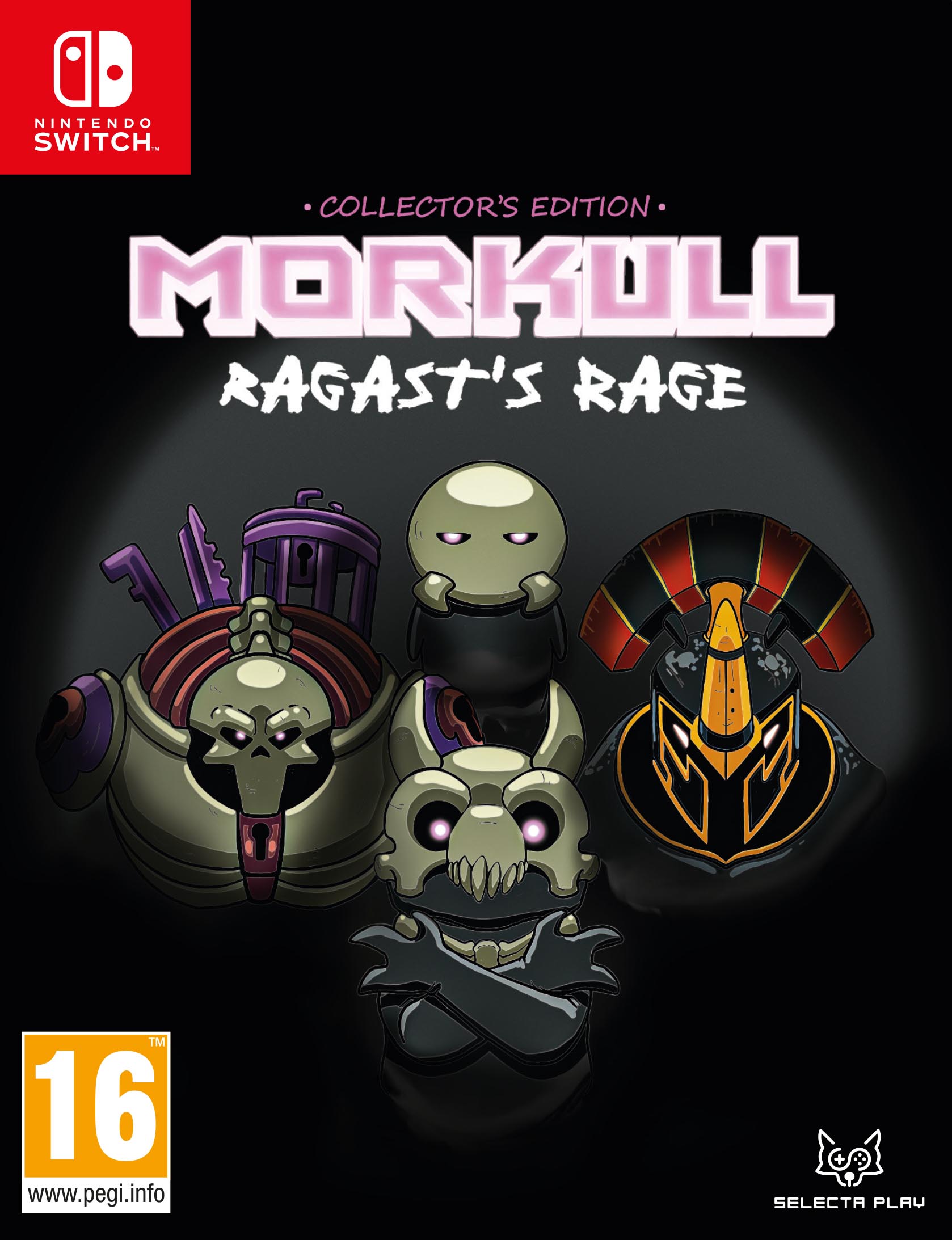 Morkull Ragasts Rage Collectors Edition Nintendo Switch Front Cover