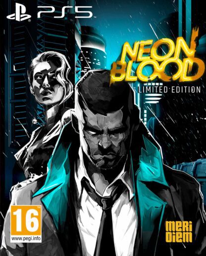 Neon Blood PS5 Front Cover