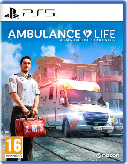 Ambulance Life A Paramedic Simulator PS5 Front Cover