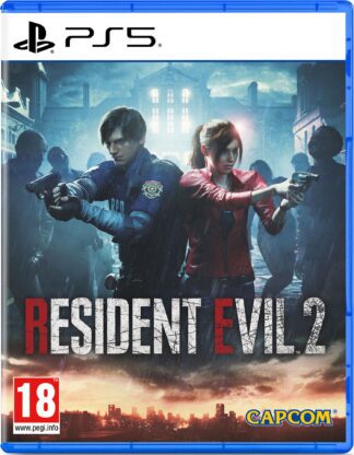 Resident Evil 2 Remake PS5 Front Cover